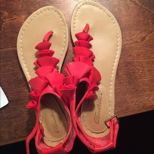 Fun red 5.5 sandals